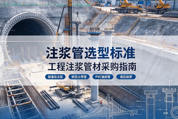 叙州注浆管选型标准